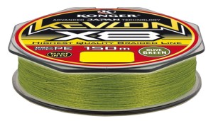 PLECIONKA KEVLON OLIVE GREEN X8 0,10/150 KONGER