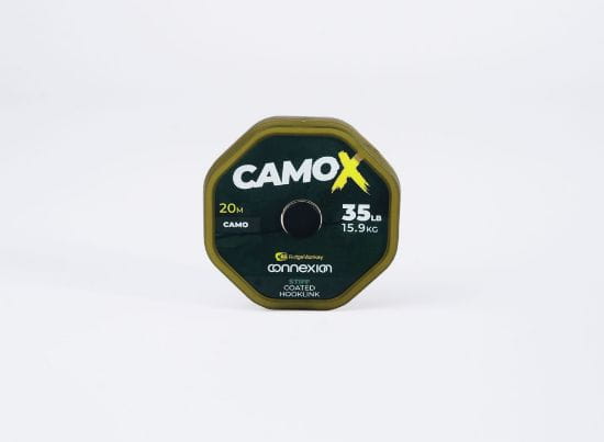 RM Connexion CamoX Stiff Coated Hooklink 35lb
