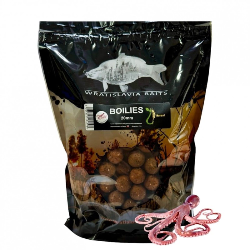 Kulki Wratislavia Natural OŚMIORNICA 1kg 20mm H W