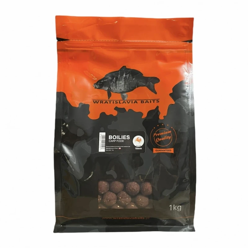 Kulki Wratislavia CARP FOOD Krab 18mm 1kg
