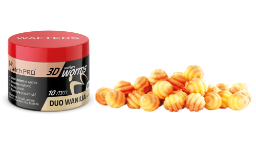 3D WORMS WAFTERS DUO VANILLE 10mm 20g