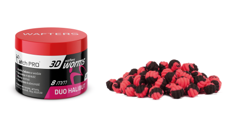 3D WORMS WAFTERS DUO HALIBUT 8mm 20g