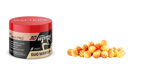 3D WORMS WAFTERS DUO VANILLE 8mm 20g