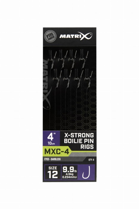 Przypony Matrix MXC-4 Sz 12 Barbless 0.23mmXS Bo