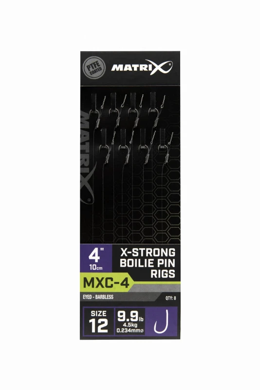 Przypony Matrix MXC-4 Sz 12 Barbless 0.23mmXS Bo