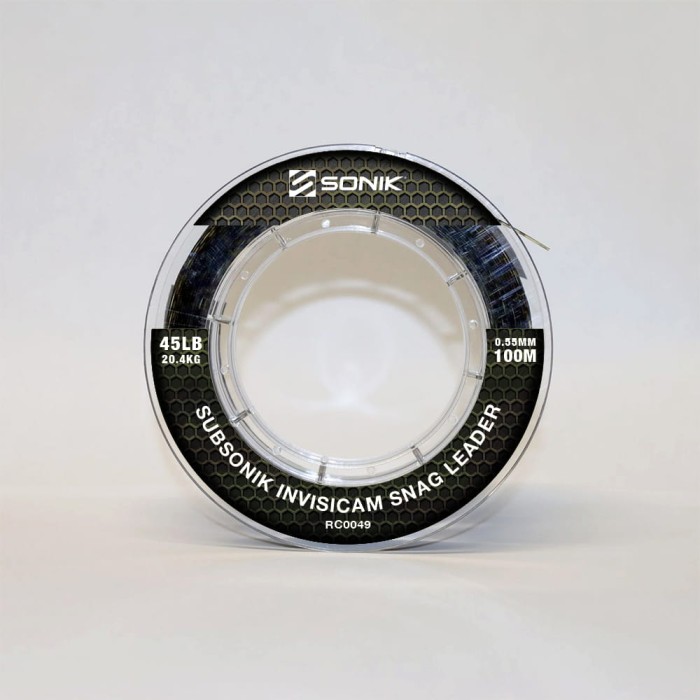 SUBSONIK INVISICAM SNAG LEADER 45LB 100M (0.55mm)