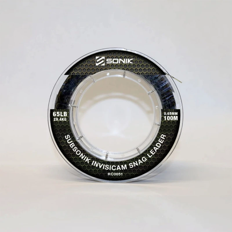 SUBSONIK INVISICAM SNAG LEADER 65LB 100M (0.65mm)