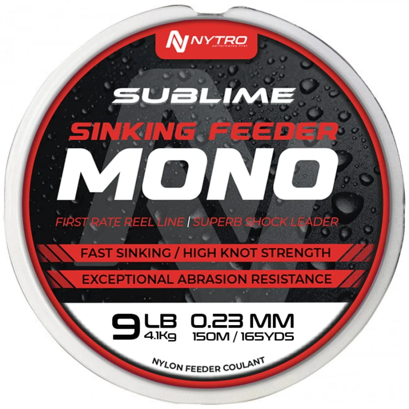 Żyłka NYTRO SUBLIME SINKING FEEDER MONO 0,23