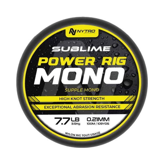 Żyłka NYTRO SUBLIME POWER RIG MONO 0,21
