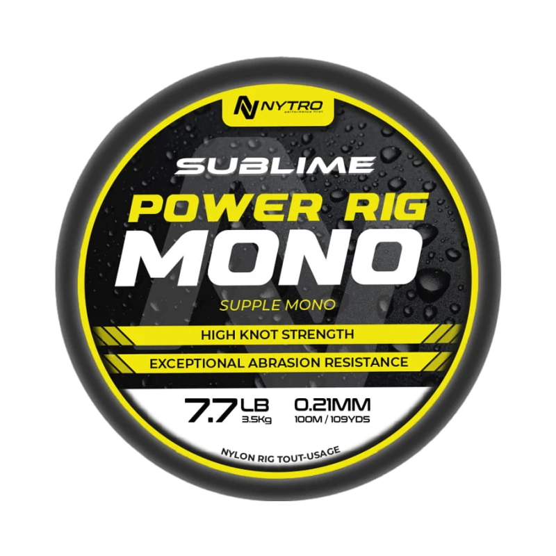 Żyłka NYTRO SUBLIME POWER RIG MONO 0,21