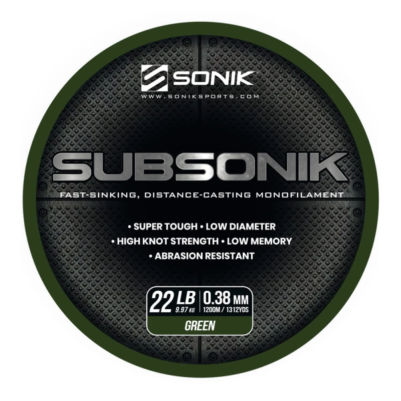 SUBSONIK GREEN 22LB 1200M (0.38mm)