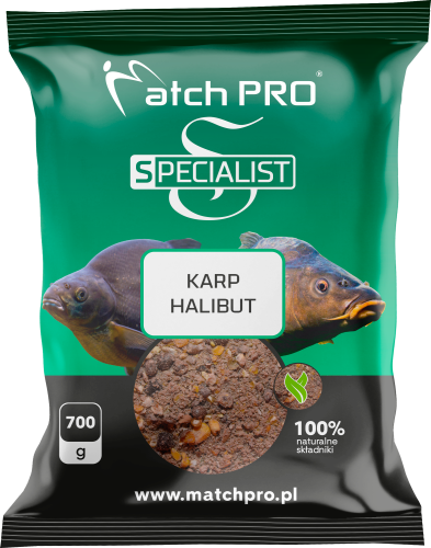 Zanęta SPECIALIST KARP HALIBUT MatchPro 700g