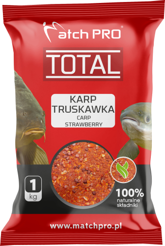 Zanęta TOTAL KARP TRUSKAWKA MatchPro 1kg