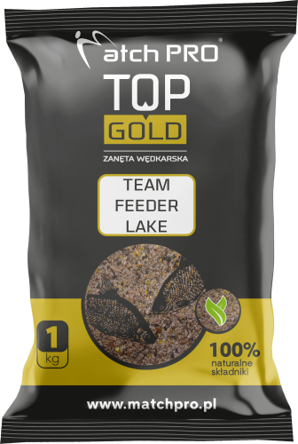 Zanęta TOP GOLD TEAM FEEDER LAKE MatchPro 1kg