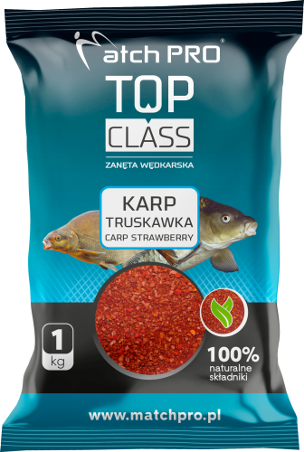 Zanęta TOP CLASS KARP TRUSKAWKA MatchPro 1kg