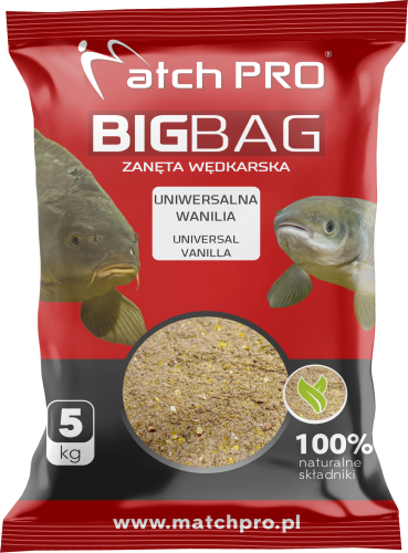 Zanęta BIG BAG UNIWERSALNA WANILIA MatchPro 5kg