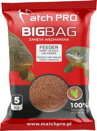 Zanęta BIG BAG FEEDER KARP LESZCZ LIN KARAŚ 5kg