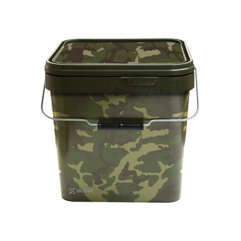Wiadro SONIK CAMO SQUARE BUCKET 5LTR